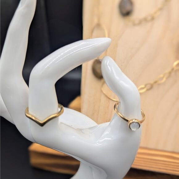 10 pc Designer & Vintage Jewelry Lot – Laura Tanner, French Connection, Monet - Picture 2 of 10